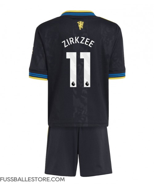 Günstige Manchester United Joshua Zirkzee #11 3rd trikot Kinder 2025-26 Kurzarm (+ Kurze Hosen) Günstige Manchester United Joshua Zirkzee #11 3rd trikot Kinder 2025-26 Kurzarm (+ Kurze Hosen)